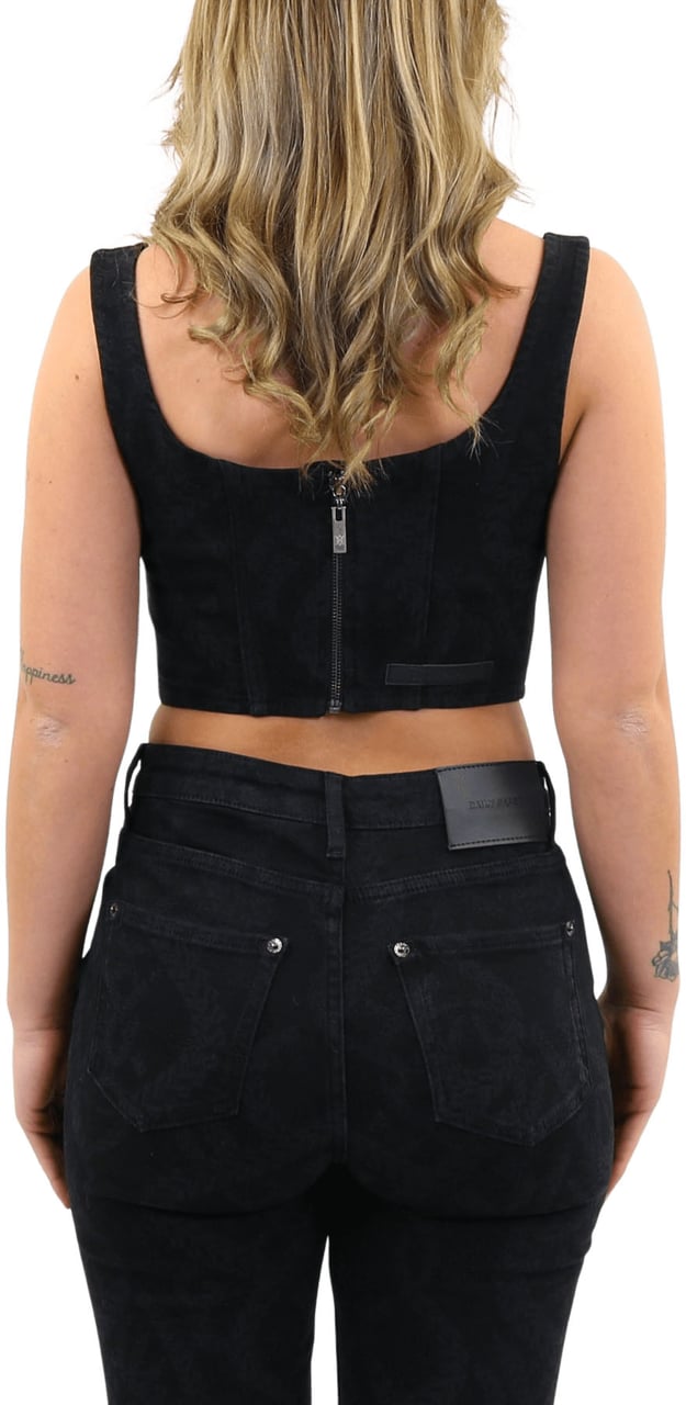 Daily Paper Dames Lina Top Zwart