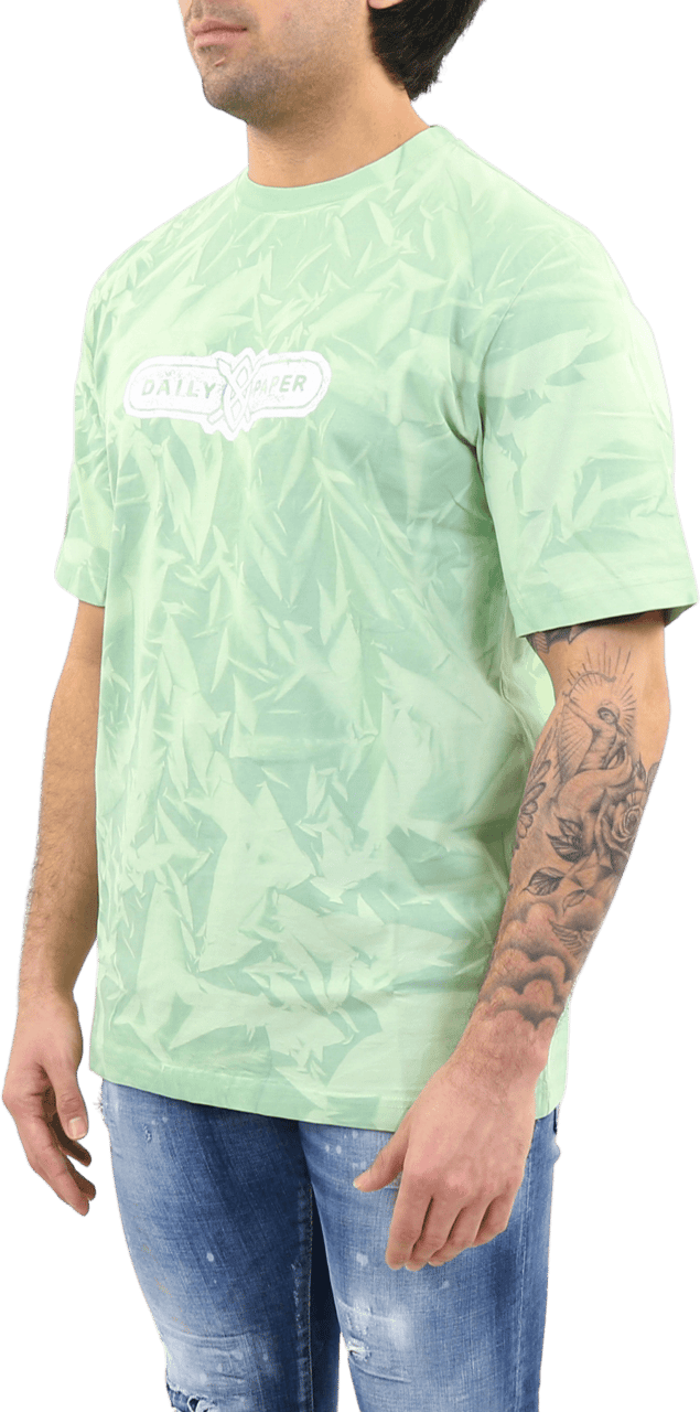 Daily Paper Heren Menef T-Shirt Groen Groen
