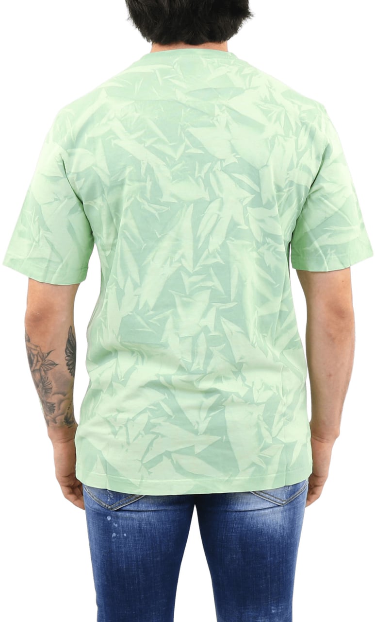 Daily Paper Heren Menef T-Shirt Groen Groen