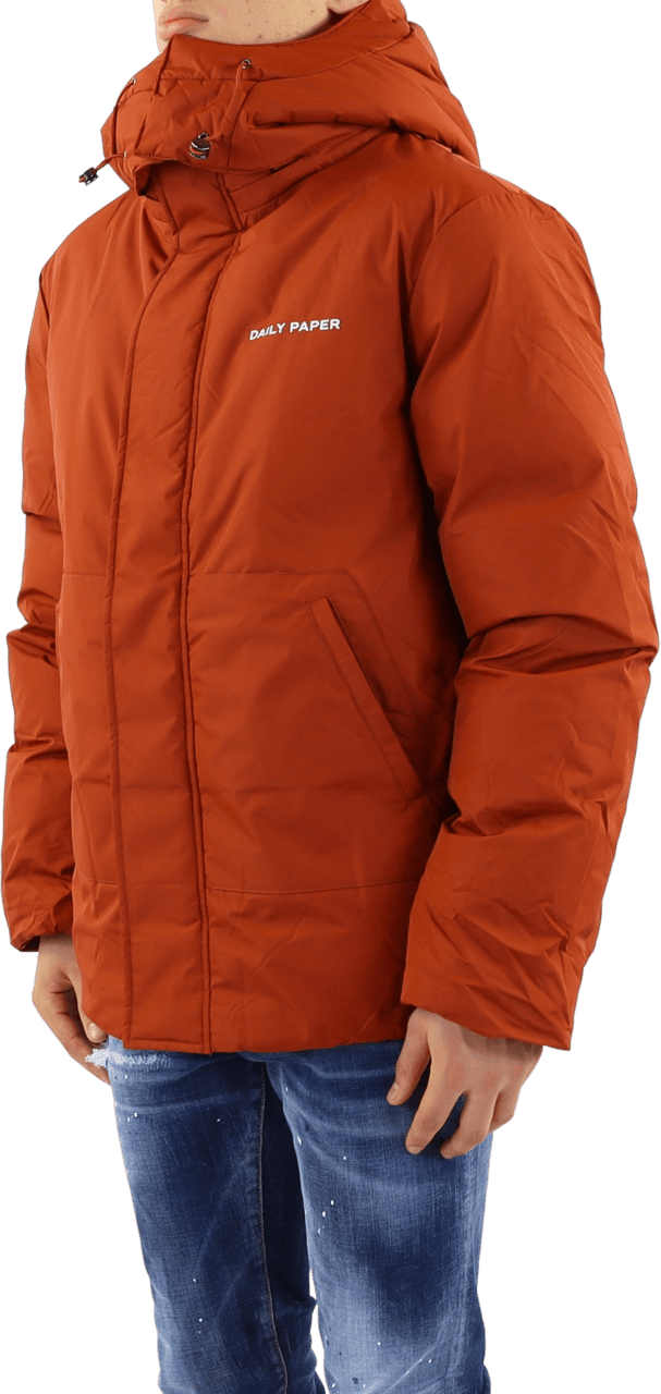 Daily Paper Heren Nuraz Puffer Jacket Rood Rood