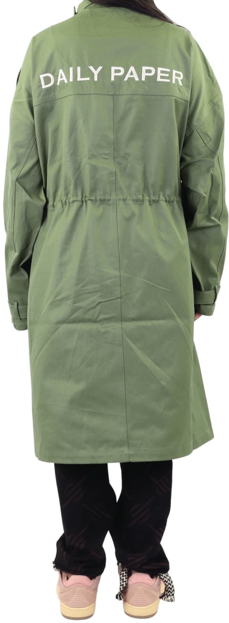 Daily Paper Dames Penata Coat Groen