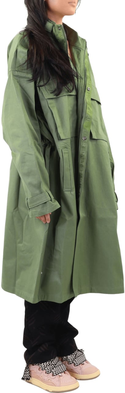 Daily Paper Dames Penata Coat Groen