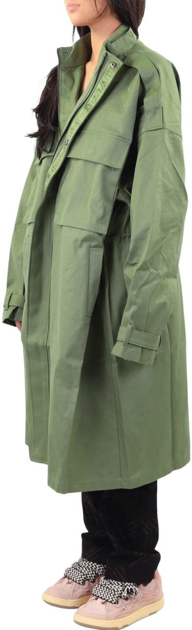 Daily Paper Dames Penata Coat Groen