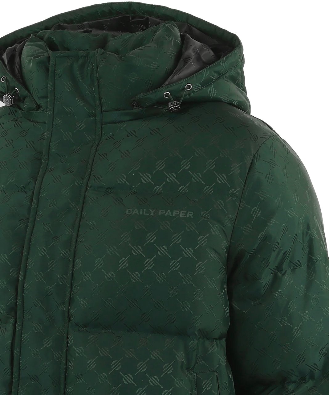 Daily Paper Heren Ravan Puffer Jacket Groen Groen