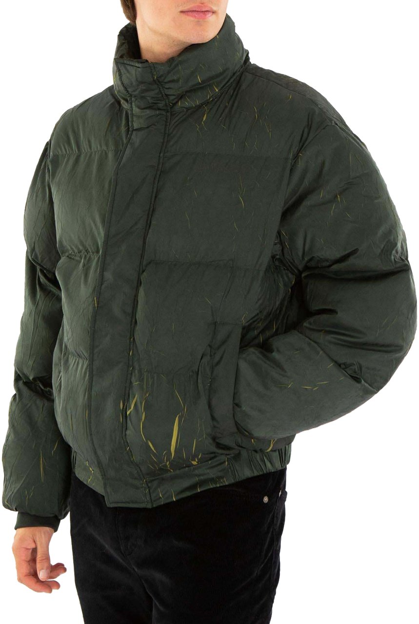 Daily Paper Heren Renako Puffer Jacket Zwart Zwart