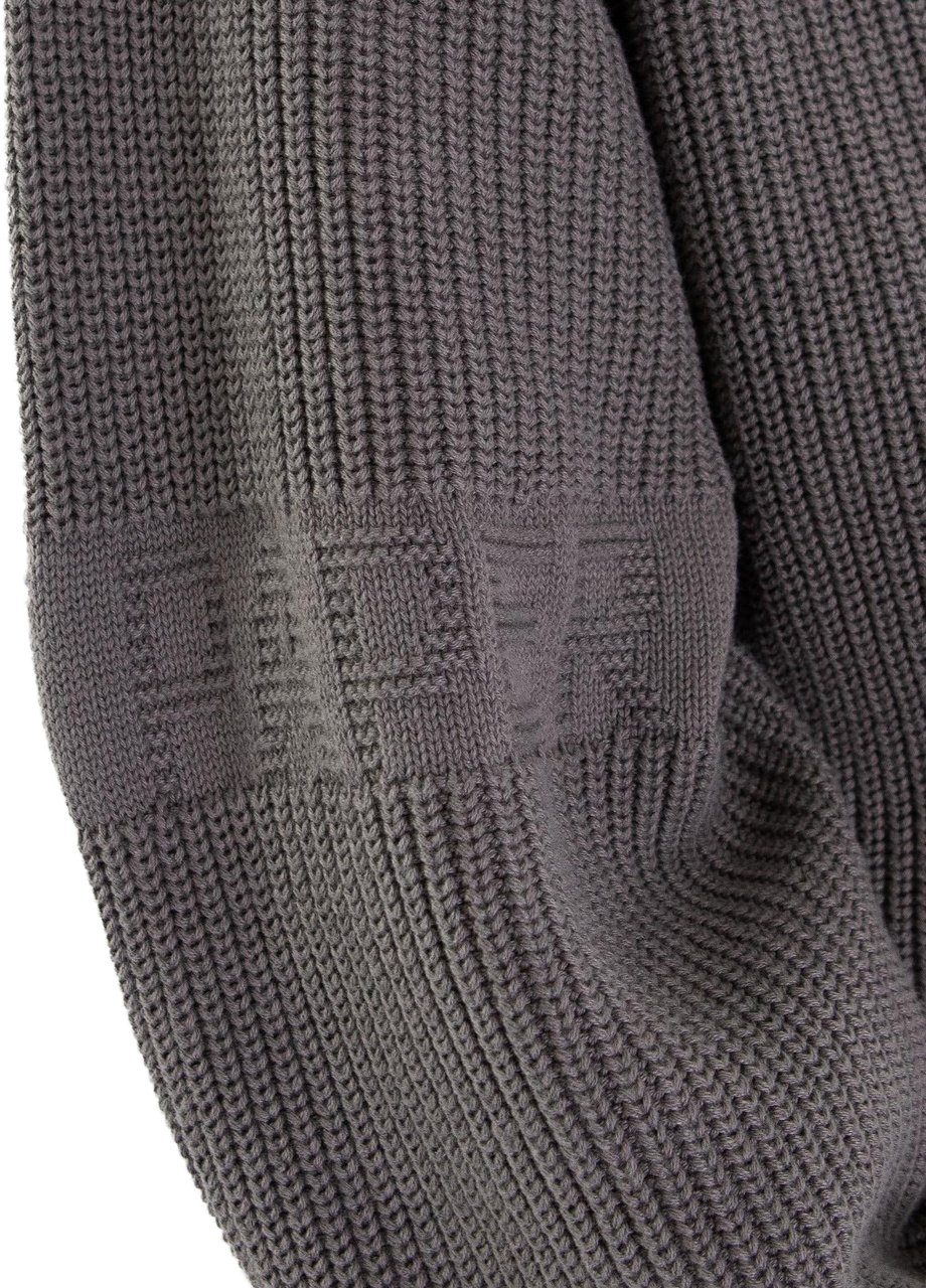 Daily Paper Heren Band Knit Sweater Grijs