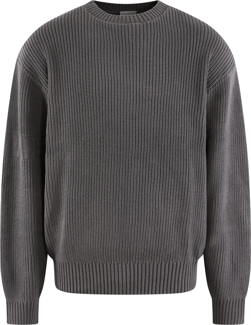 Daily Paper Heren Band Knit Sweater Grijs
