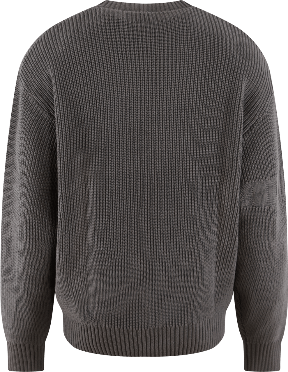 Daily Paper Heren Band Knit Sweater Grijs