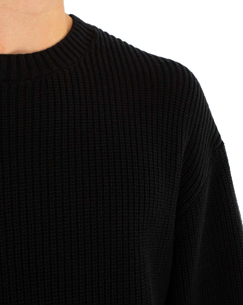 Daily Paper Heren Band Knit Sweater Zwart