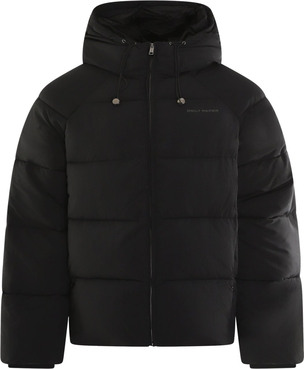 Daily Paper Heren Relaxed Puffer Zwart Zwart