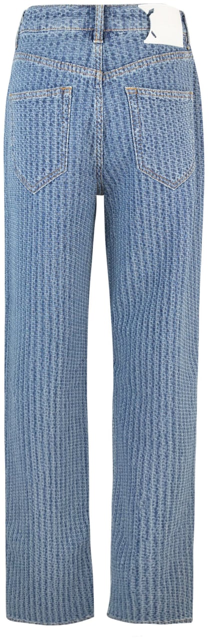 Daily Paper Trousers Blue Blauw