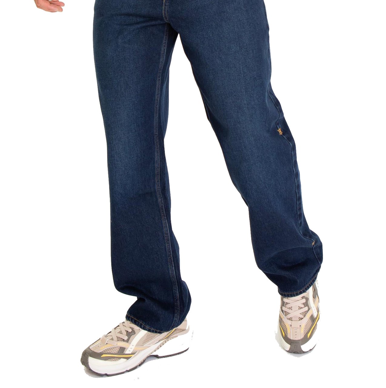 Daily Paper Heren Washed Jeans Blauw Blauw
