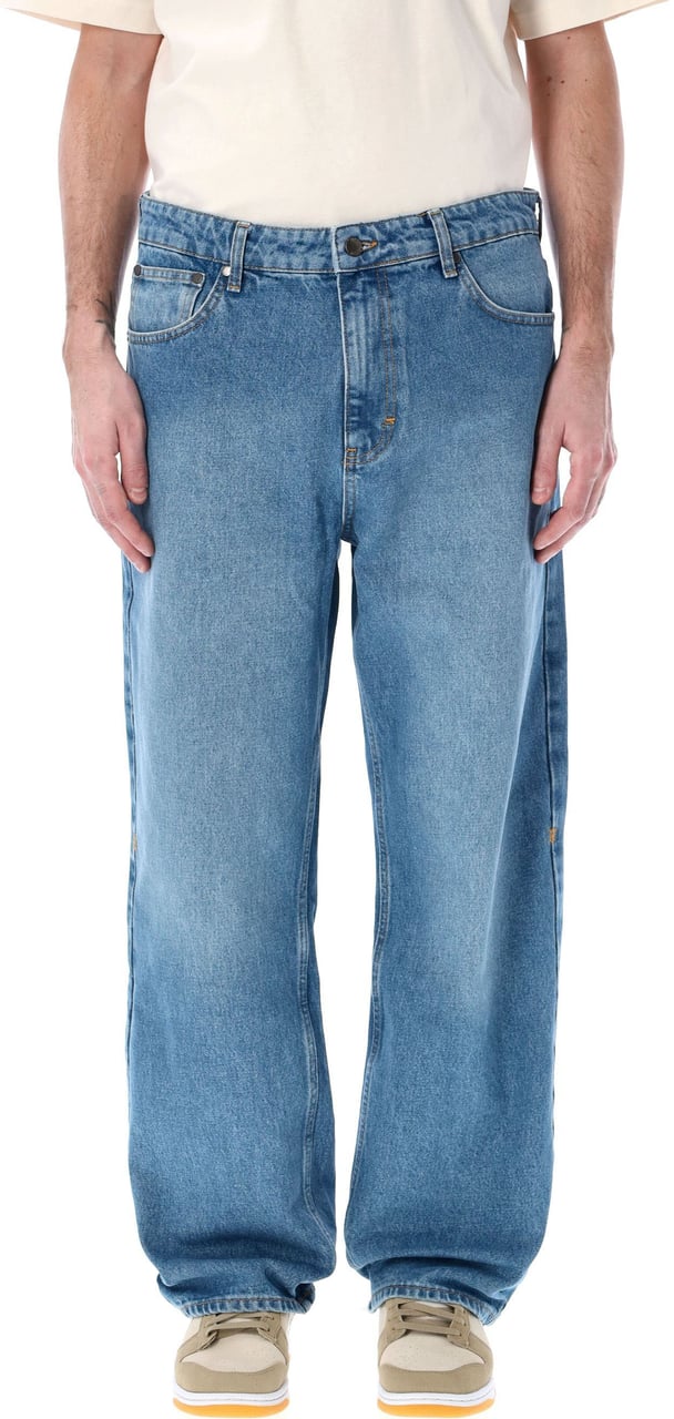 Daily Paper Wide Denim Blu Blauw