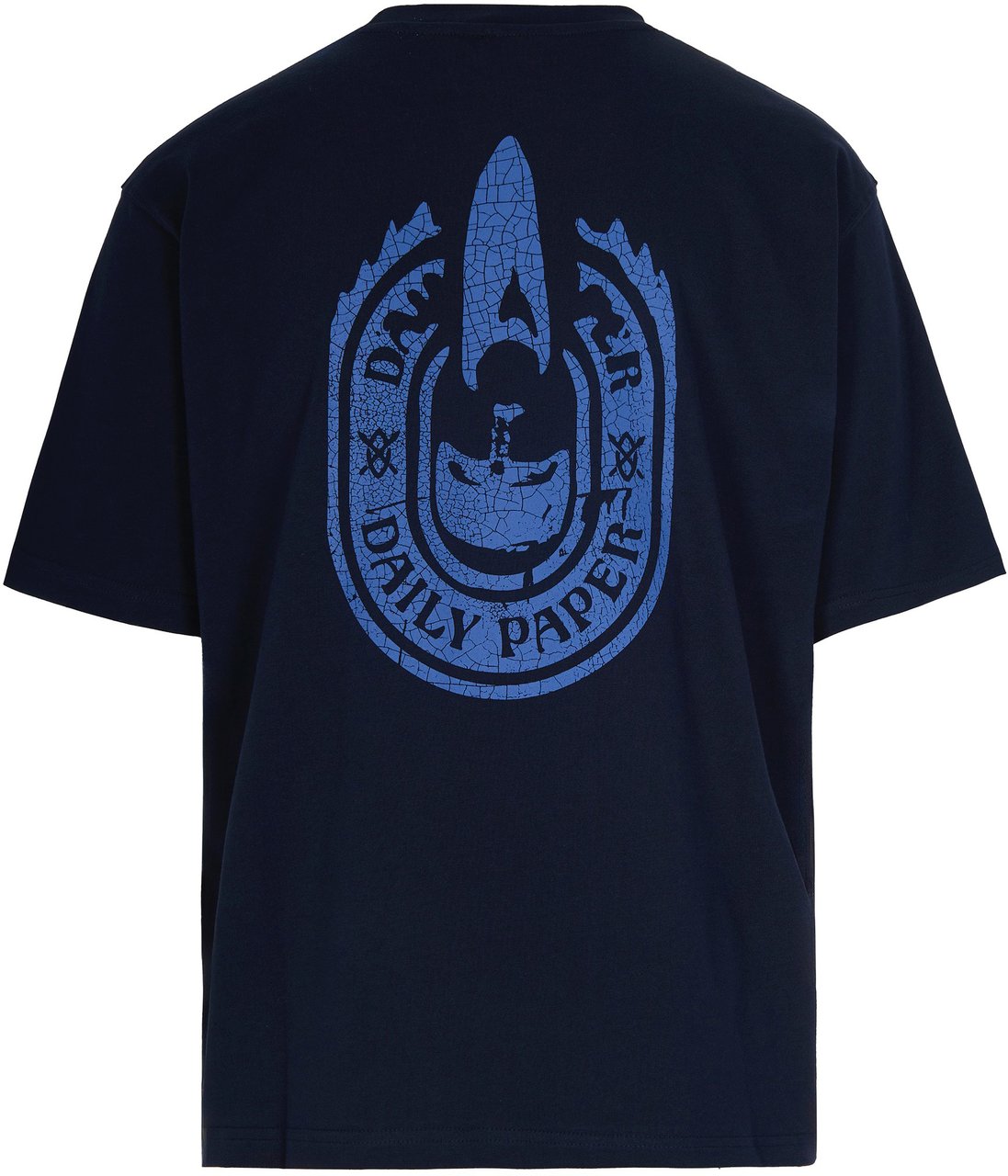 Daily Paper T-Shirts And Polos Sky Captain Blue Navy