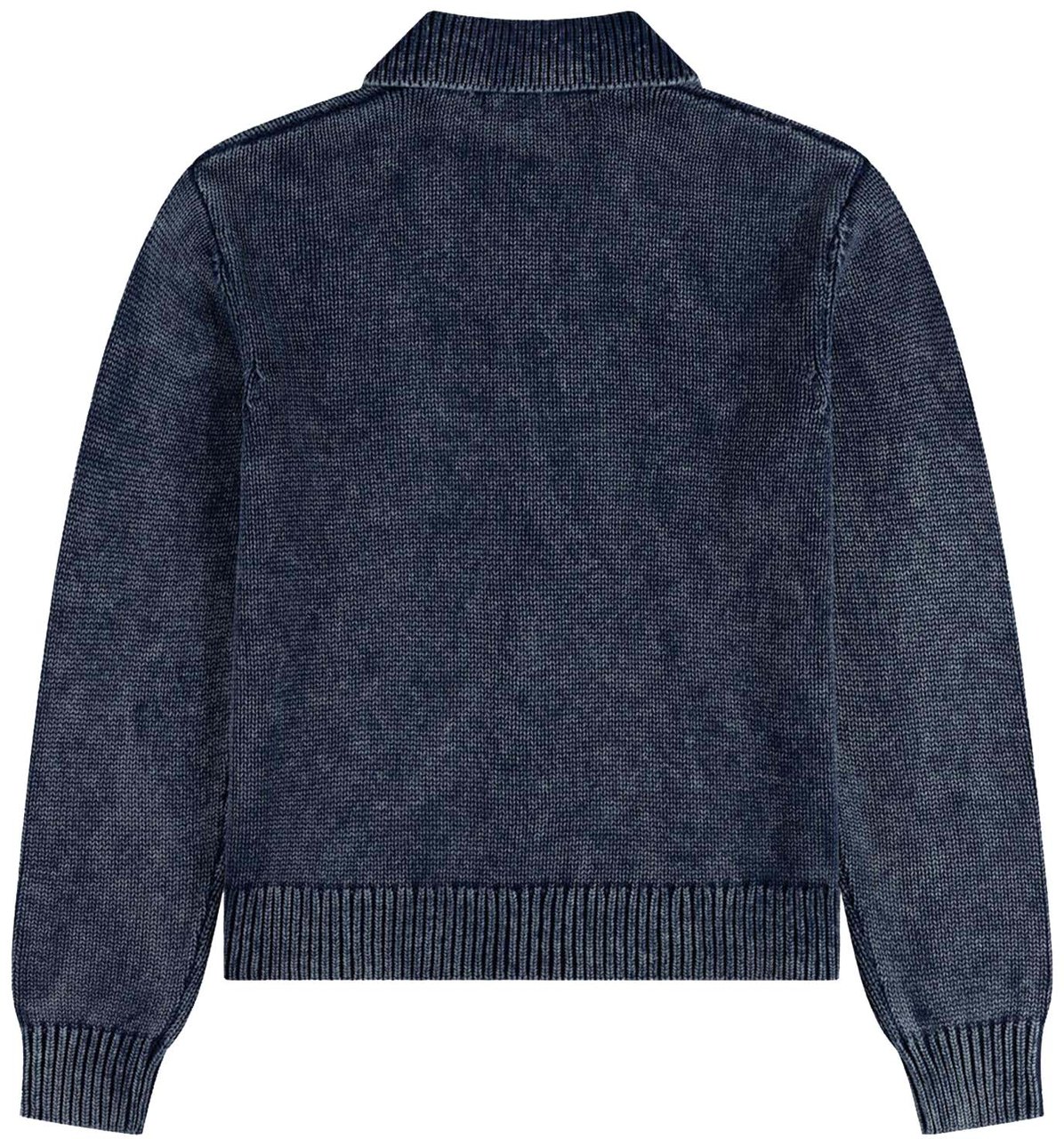Daily Paper Heren Indigo Knit Cardigan Geel