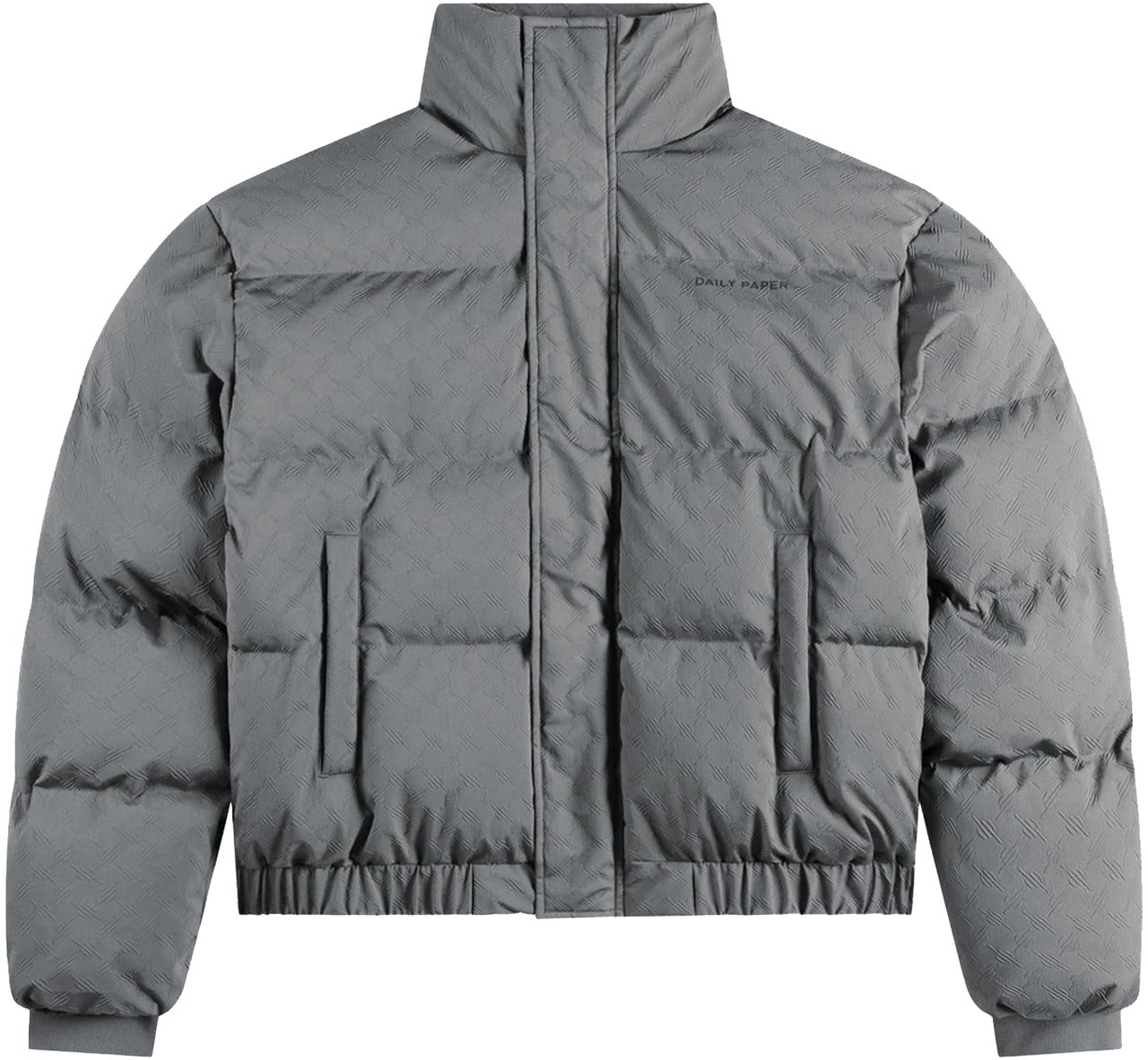 Daily Paper Heren Renako Monogram Puffer Grijs Grijs