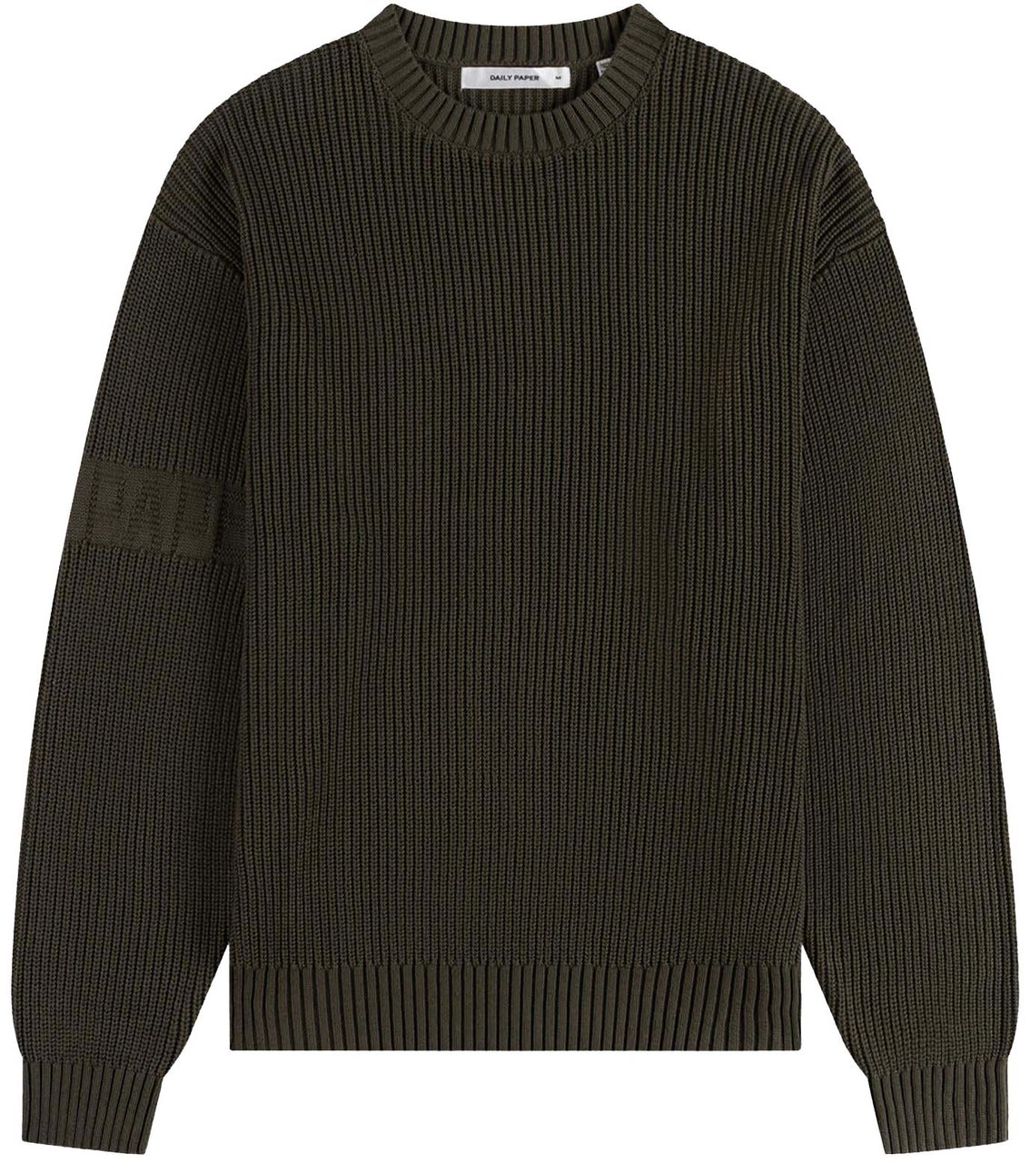 Daily Paper Heren Band Knit Sweater Groen