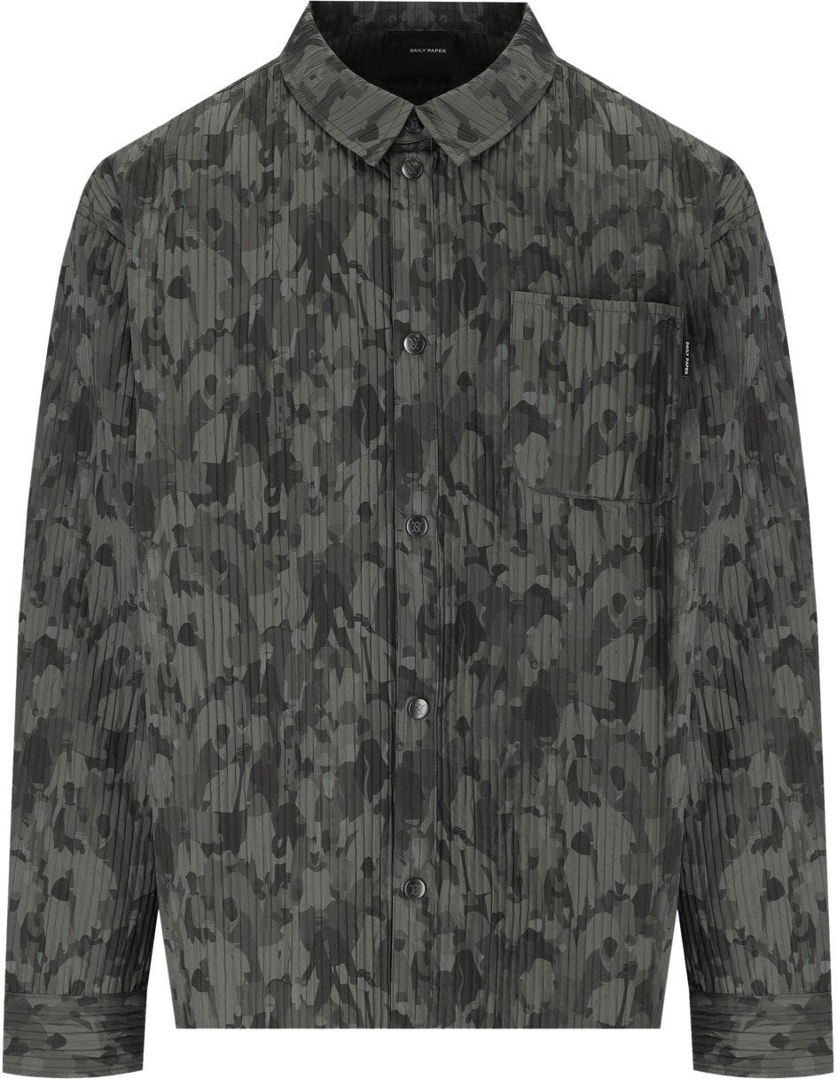 Daily Paper DAILY PAPER ADETOLA COMMUNITY RELAXED CHIMERA SHIRT Groen