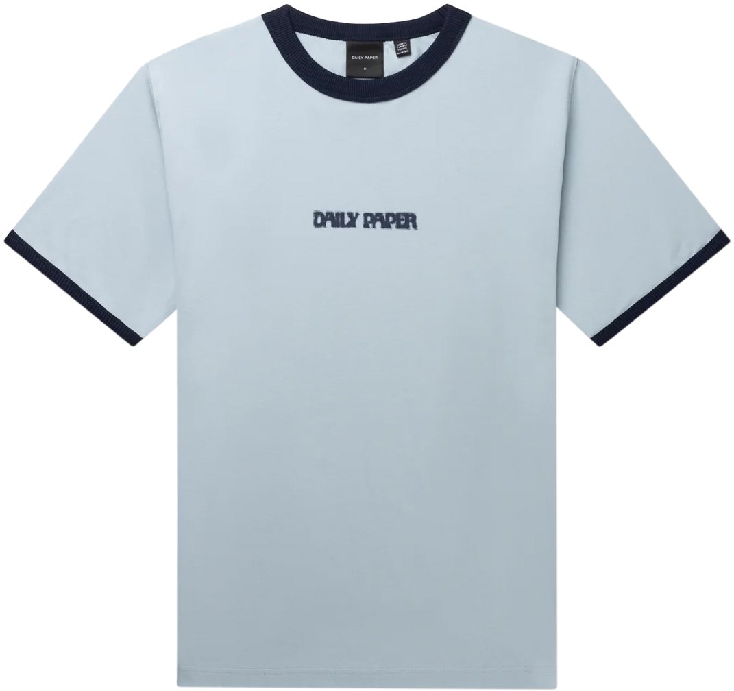 Daily Paper T-Shirts And Polos Subdued Blue Blauw