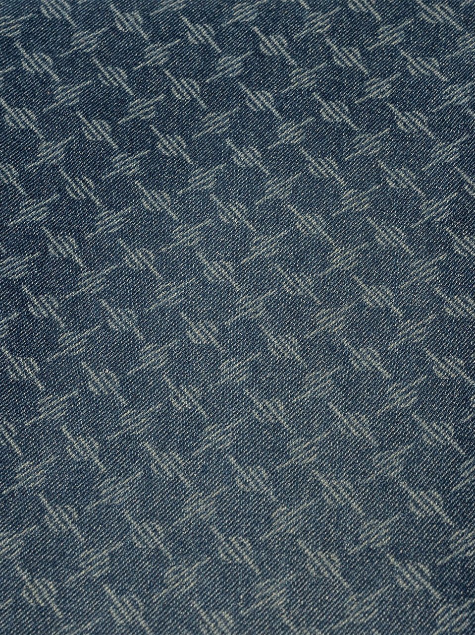 Daily Paper jean decontracte amba bleu sable a monogramme Blauw