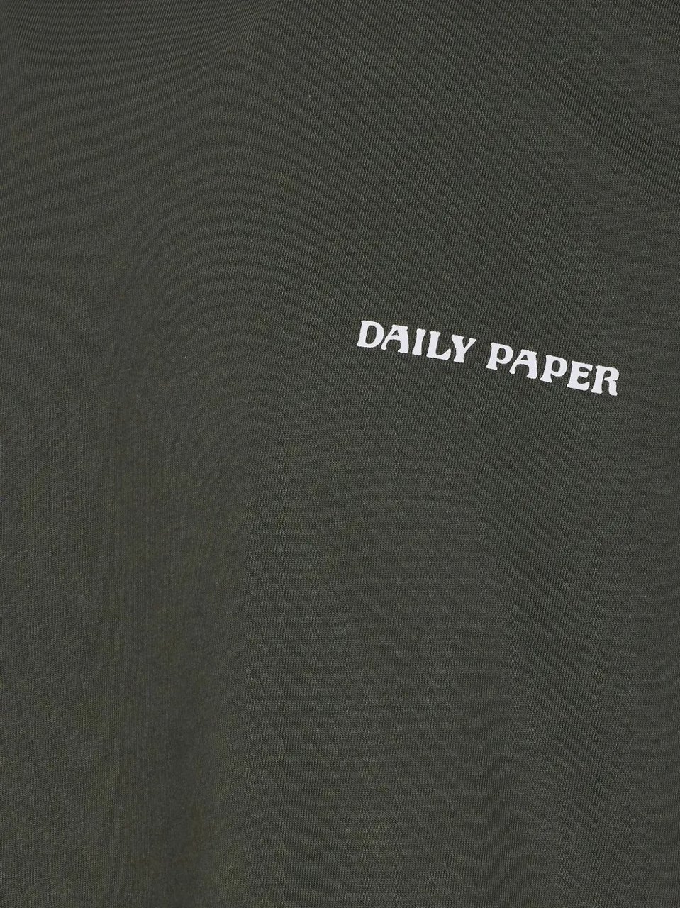Daily Paper rosin green matchstick shield t shirt 2 Groen