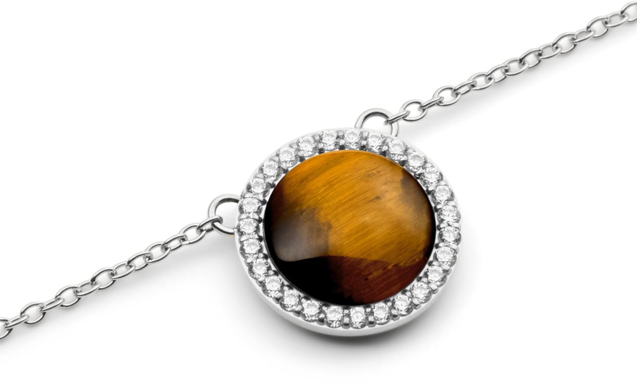 Daniel Wellington - Ketting - Cognac Divers