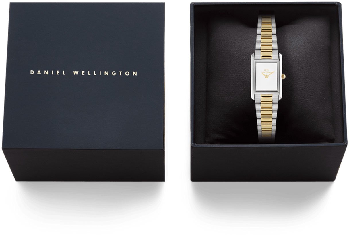 Daniel Wellington Bound Mini - Horloge - Wit Zilver
