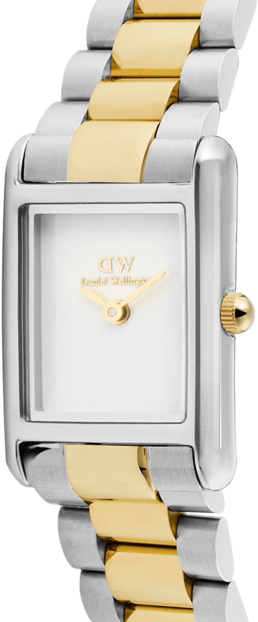 Daniel Wellington Bound Mini - Horloge - Wit Zilver