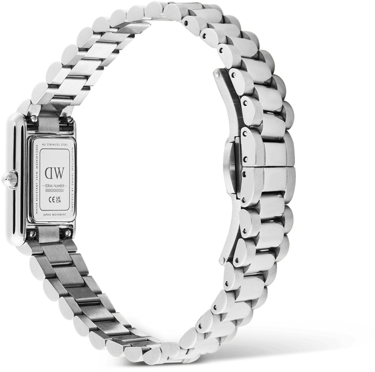 Daniel Wellington Bound Mini - Horloge - Wit Divers