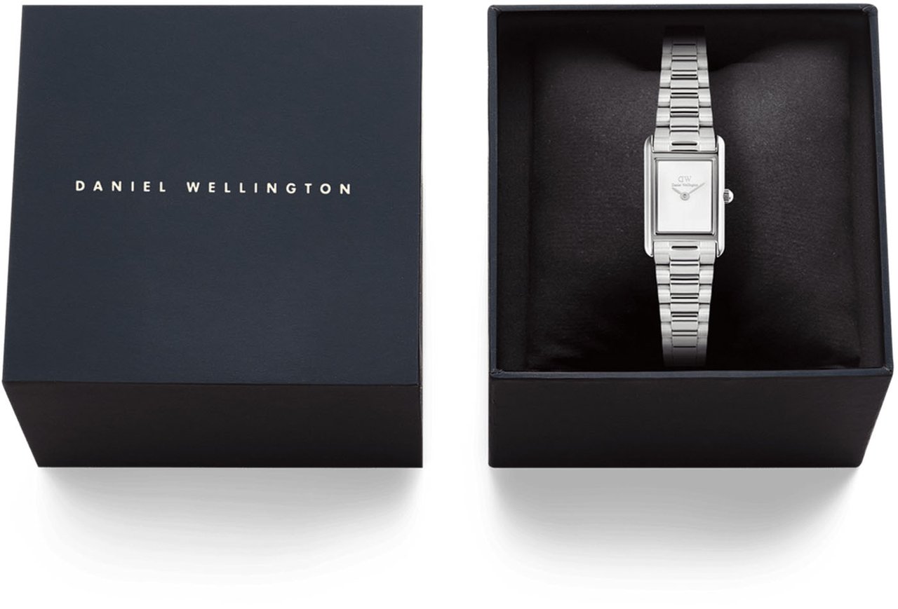 Daniel Wellington Bound Mini - Horloge - Wit Divers