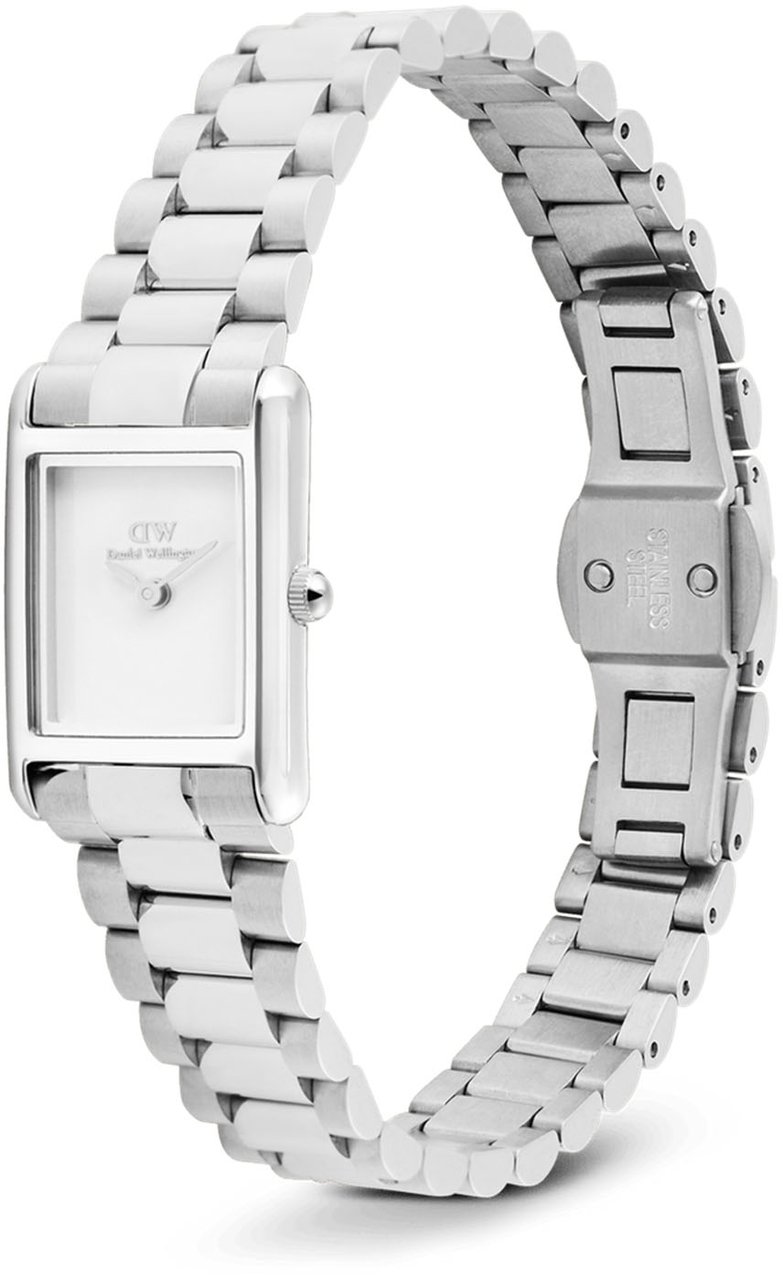 Daniel Wellington Bound Mini - Horloge - Wit Divers