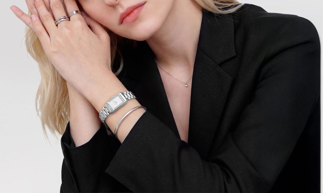 Daniel Wellington Bound Mini - Horloge - Wit Divers