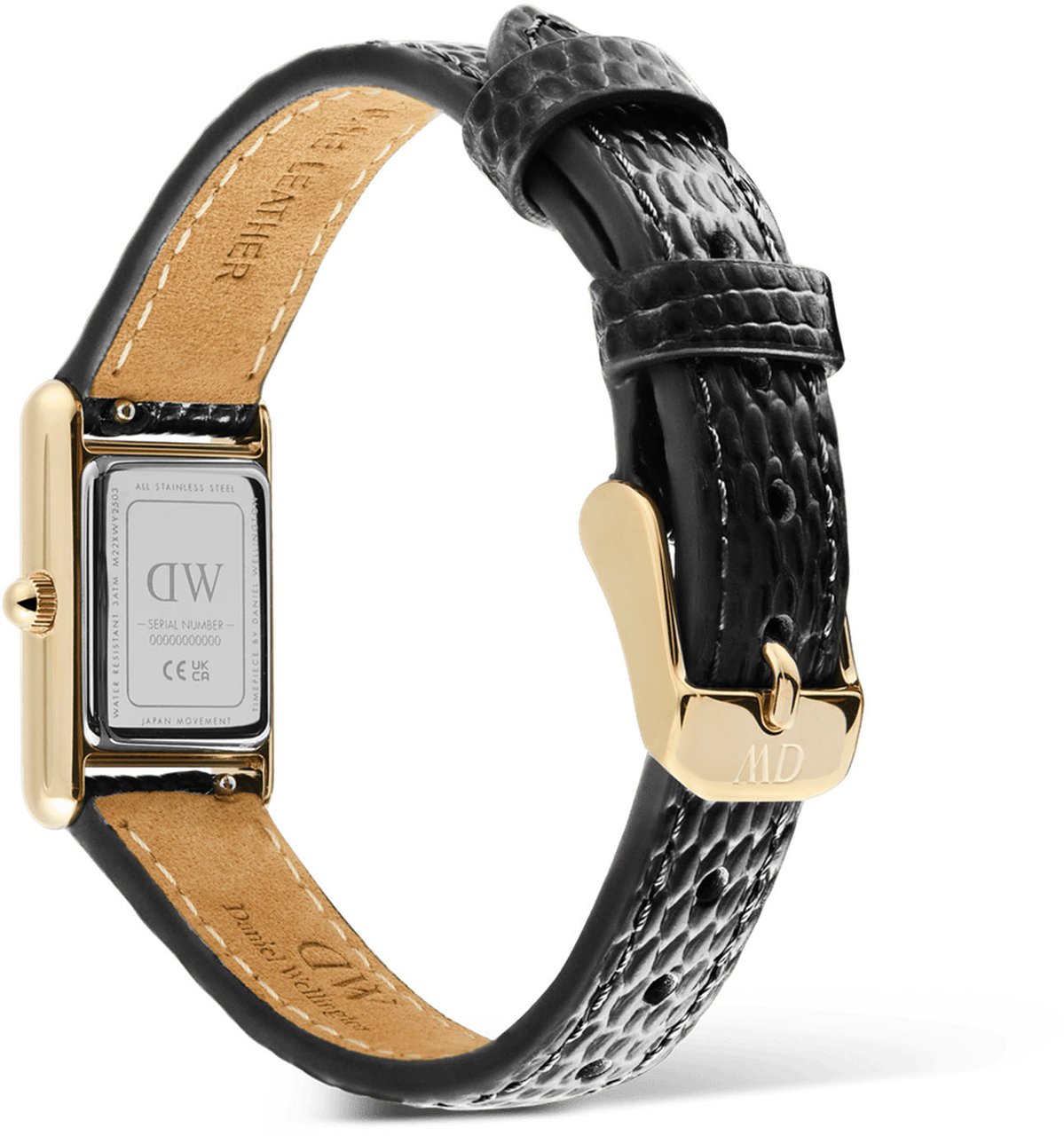 Daniel Wellington Bound Mini - Horloge - Wit Zwart