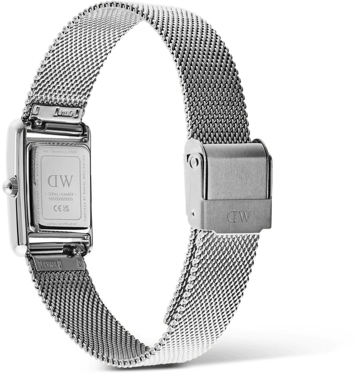 Daniel Wellington Bound Mini - Horloge - Wit Divers