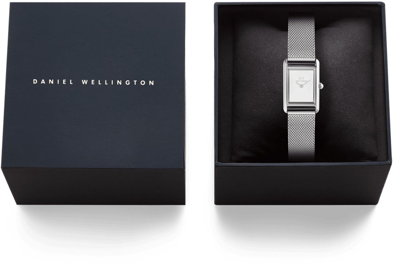 Daniel Wellington Bound Mini - Horloge - Wit Divers