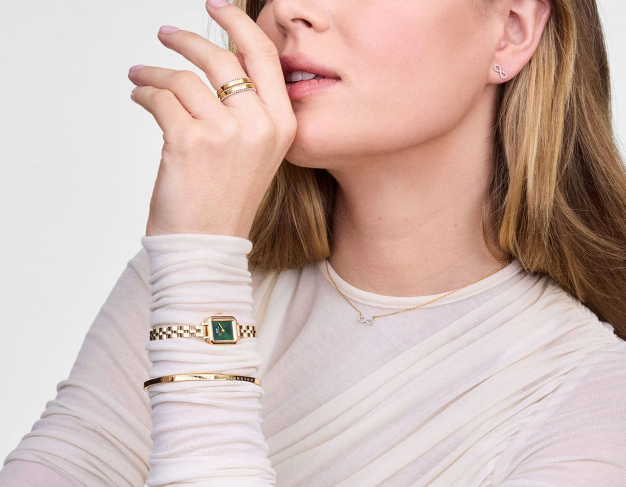 Daniel Wellington - Horloge - Groen Goud