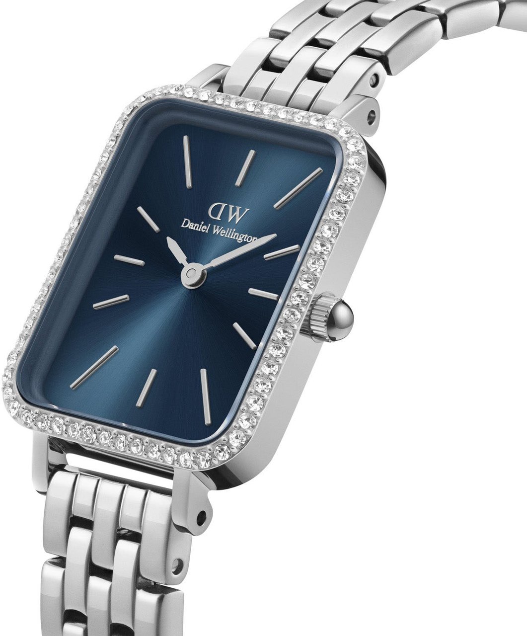 Daniel Wellington Quadro - Horloge - Blauw Divers