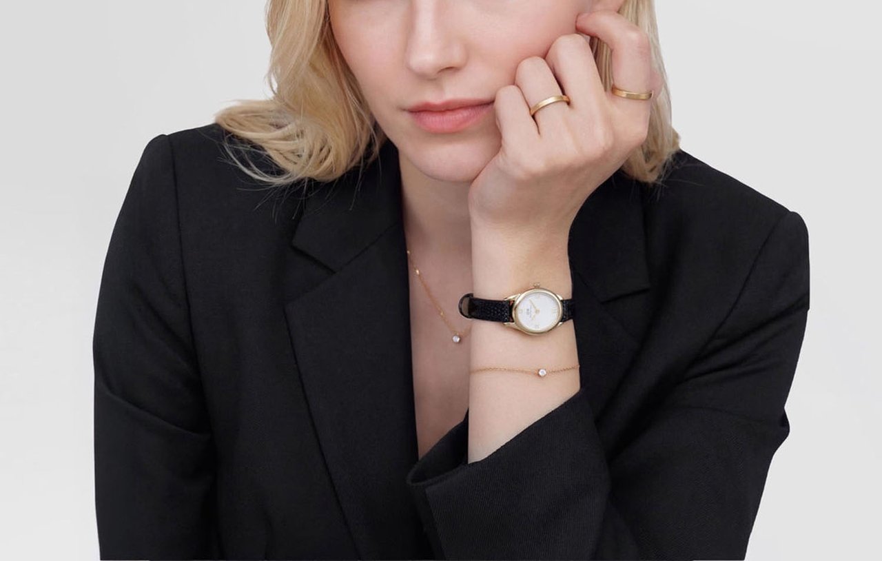 Daniel Wellington Ophelia Mini - Horloge - Wit Zwart