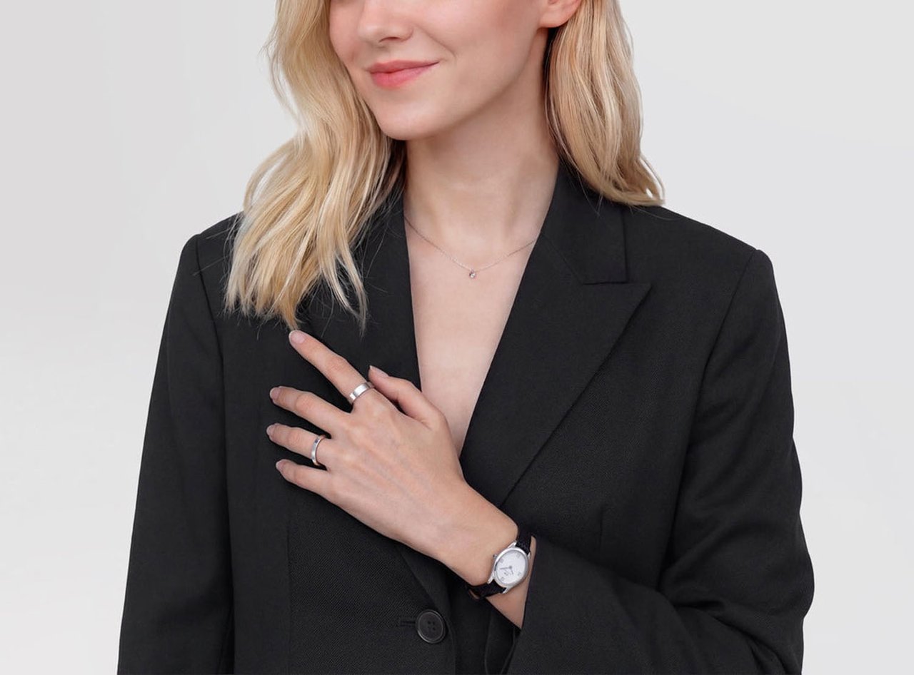 Daniel Wellington Ophelia Mini - Horloge - Wit Divers
