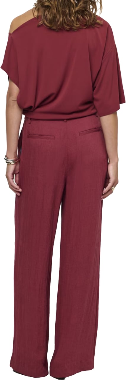 Dante6 Dante 6 Kenila Wide Leg Pants Pantalons Bordeaux 261141 Rood