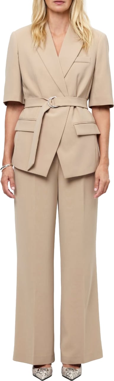 Dante6 Dante 6 Nissa Short Sleeve Blazer Blazers Zand 261150 Beige