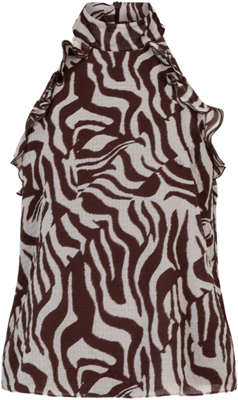 Dante6 Dante 6 Galilee Printed Halter Top Tops Multicolor 261221 Divers