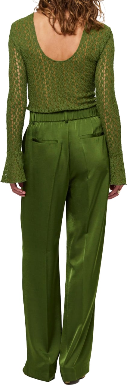 Dante6 Dante 6 Jules Satin Smart Pants Pantalons Groen 261304 Groen