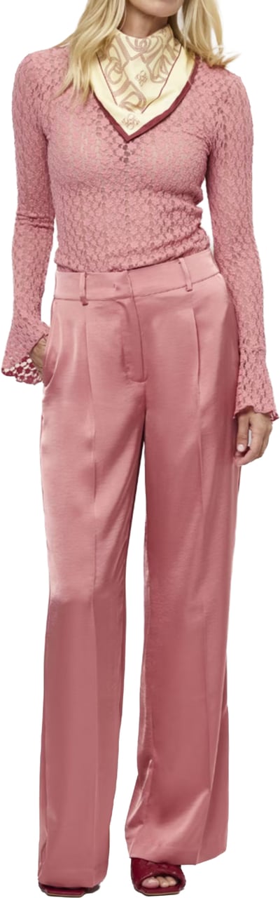 Dante6 Dante 6 Jules Satin Smart Pants Pantalons Koraal 261304 Divers