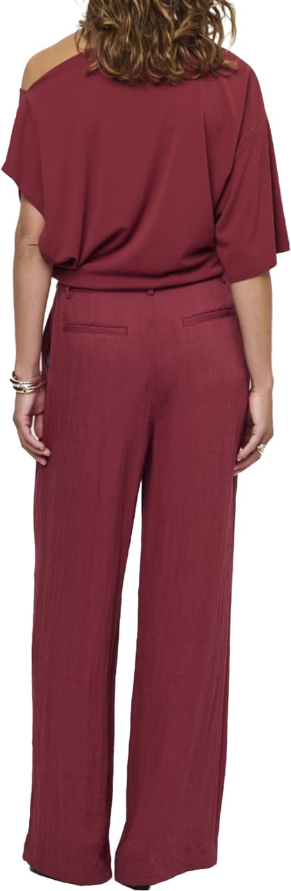 Dante6 Dante 6 Gou Embellished Drapey Top Tops Bordeaux 261481 Rood