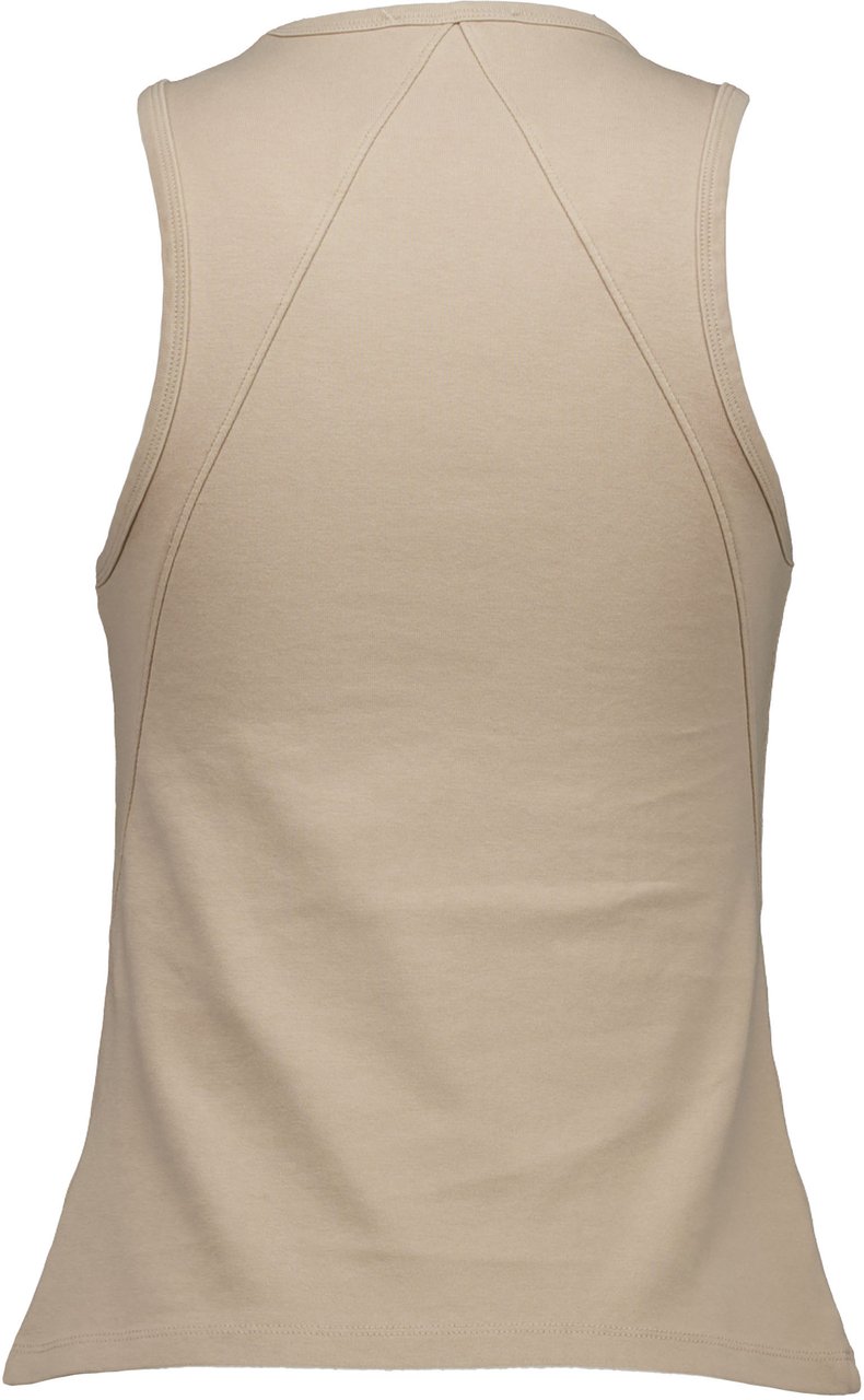 Dante6 Dante 6 Jovie Fine Rib Crewneck Tanktop Tops Zand 261520 Beige