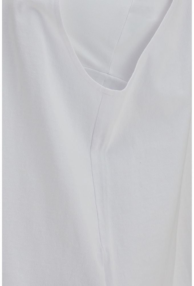 Darkpark White Cotton Tank Tops Wit