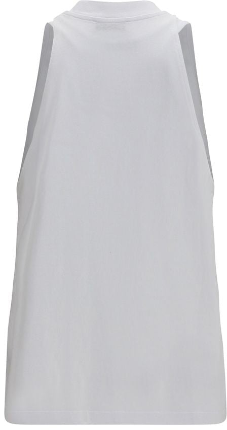 DARKPARK Darkpark White Cotton Tank Tops Wit