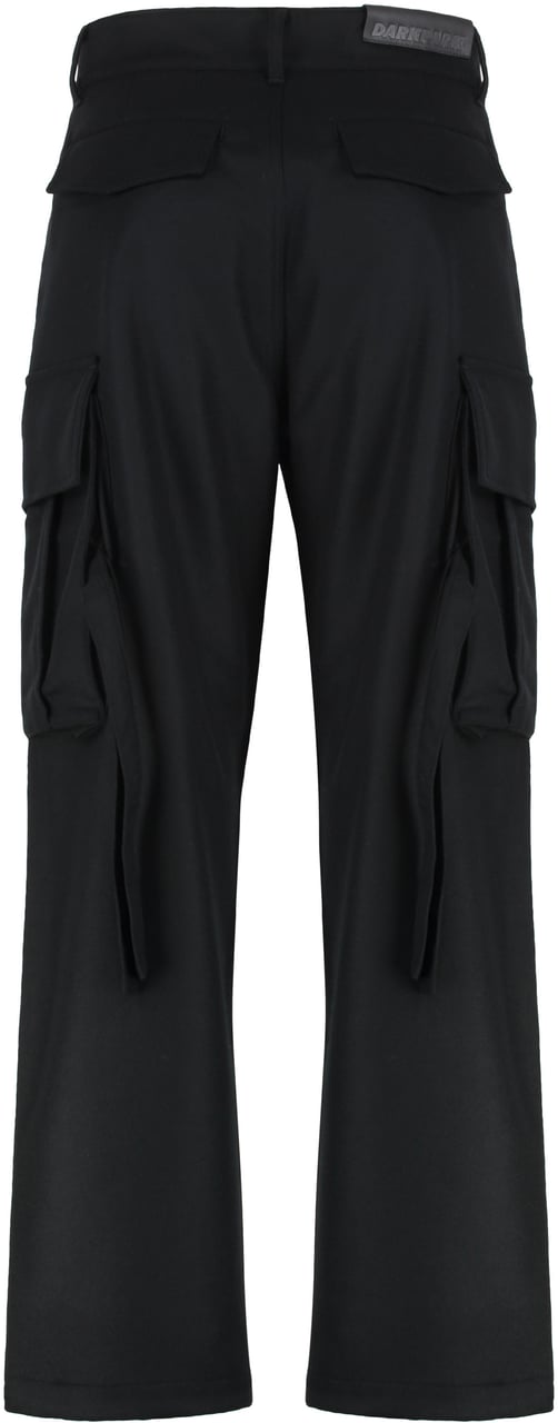DARKPARK Cargo pants Saint in wool Zwart