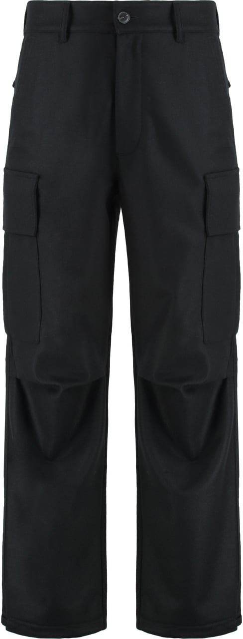 DARKPARK Cargo pants Saint in wool Zwart